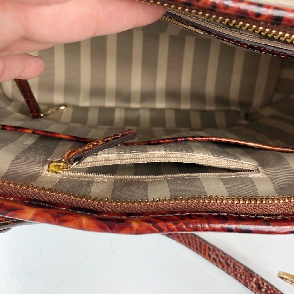 New Brahmin Genuine Leather shoulder bag m… - Picture 7 of 8